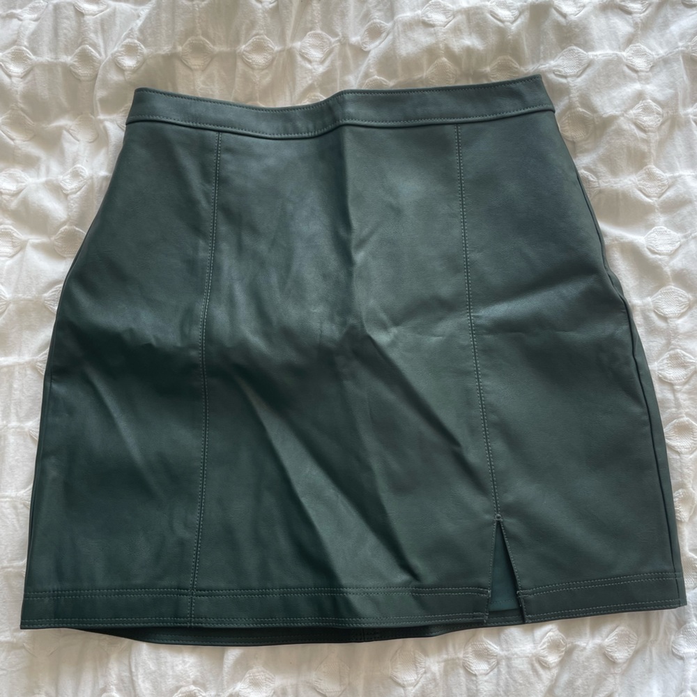 Abecrombie leather skirt